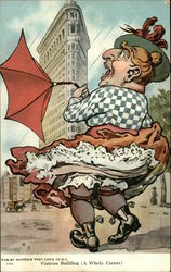 Flatiron Building (a Windy Corner) Postcard