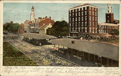 Old Market Sheds, Centre Square York, PA Postcard Postcard