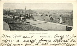 View from Prospect Terrace Postcard