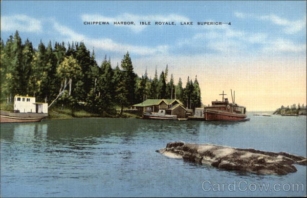Chippewa Harbor, Isle Royale Eagle Harbor Michigan
