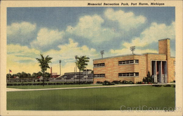 Memorial Recreation Park Port Huron Michigan