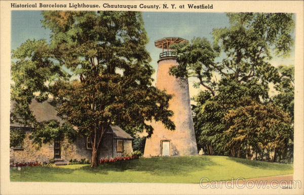 Historical Barcelona Lighthouse Westfield New York
