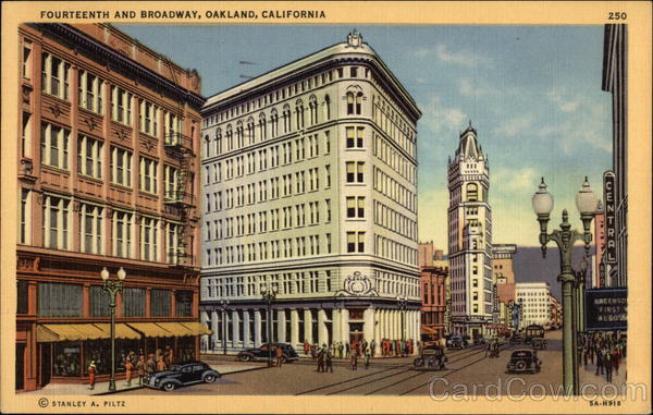 Fourteenth and Broadway Oakland California