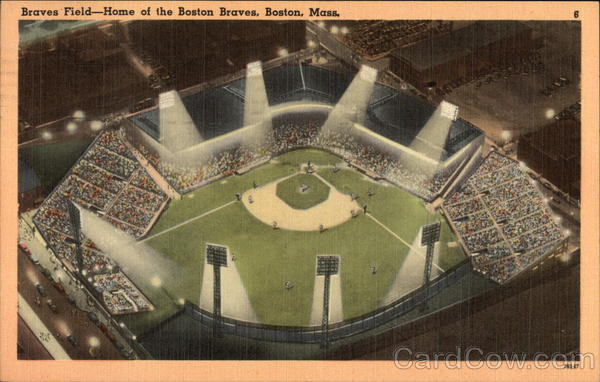 Braves Field - Home of the Boston Braves Massachusetts