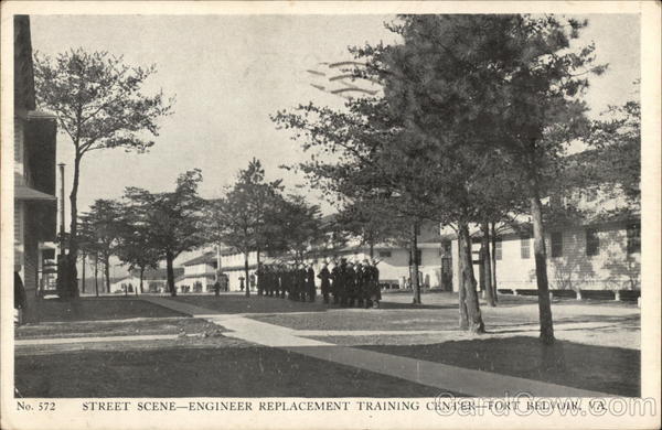 Engineer Replacement Training Center - Street Scene Fort Belvoir Virginia