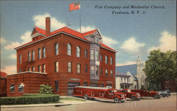 First Company and Methodist Church Fredonia New York