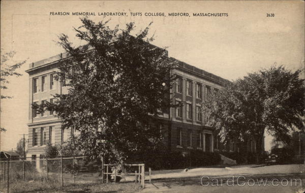 Pearson Memorial Laboratory at Tufts College Medford Massachusetts