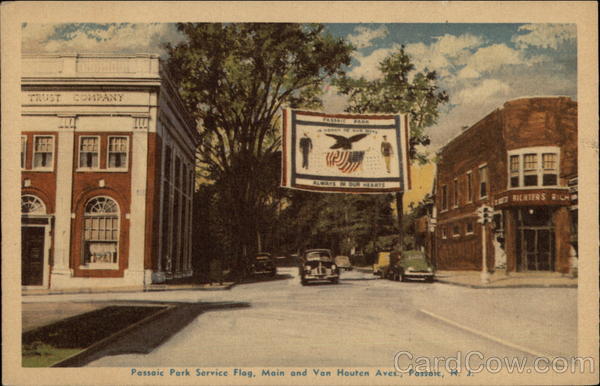 Passaic Park Service Flag, Main and Van Houten Aves New Jersey