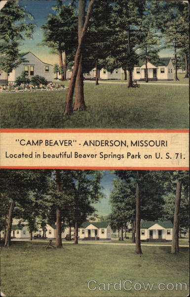 Camp Beaver - Beaver Springs Park Anderson Missouri