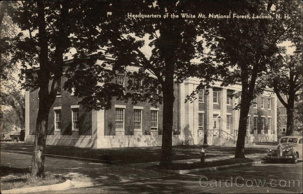 Headquarters of the White Mountains National Forest Laconia New Hampshire