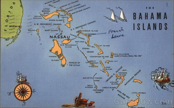 The Bahama Islands Maps