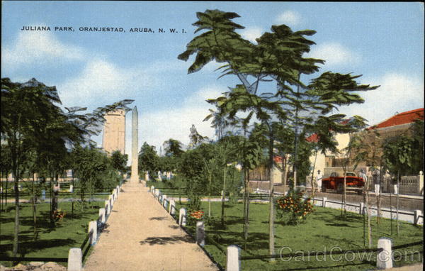 Juliana Park Oranjestad Aruba Caribbean Islands