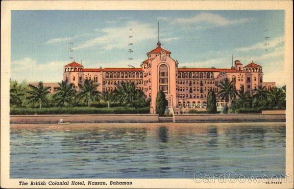 The British Colonial Hotel Nassau Bahamas Caribbean Islands