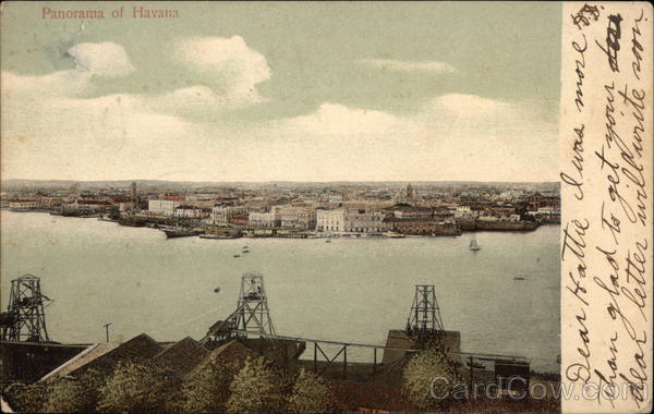 Panoramic View of City Havana Cuba