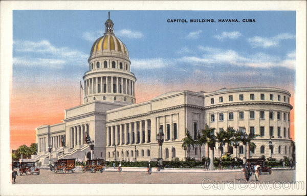 Capitol Building Havana Cuba