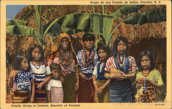 Family Group of Indians, Republic of Panama