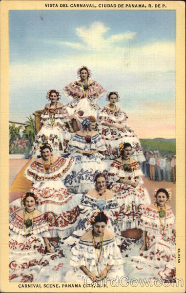 Carnival Scene Panama City