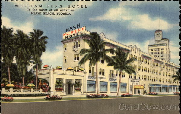 William Penn Motel Miami Beach Florida