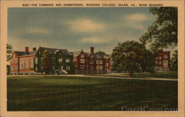 Roanoke College - The Commons and Dormitories Salem Virginia