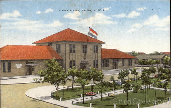 Court House Aruba, N.W.I Caribbean Islands