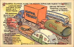 Reg Manning Travelcard No. 35 Postcard