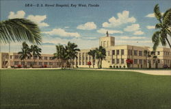 U. S. Naval Hospital Postcard