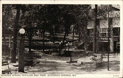 Wonder Spring Pavilion and Park Postcard
