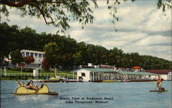 Scenic View of Lake Taneycomo Rockaway Beach, MO Postcard Postcard