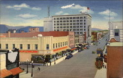 Central Ave. and Fourth St Albuquerque, NM Postcard Postcard