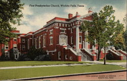 First Presbyterian Church Wichita Falls, TX Postcard Postcard