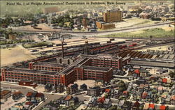 Plant No. 1 of Wright Aeronautical Corporation Paterson, NJ Postcard Postcard