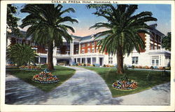 Casa de Fresa Hotel Hammond, LA Postcard Postcard