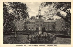 Stuyvesant Hall at Ohio Wesleyan University Delaware, OH Postcard Postcard