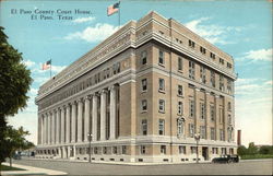 El Paso County Court House Postcard
