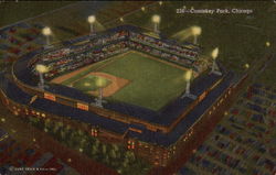 Comiskey Park Postcard