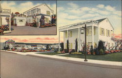Plantation Motel - Auto Hotel Postcard