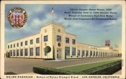 Helms Bakeries - Bakers of Helms Olympic Bread Postcard