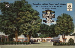 Travelers Hotel Court and Annex Postcard