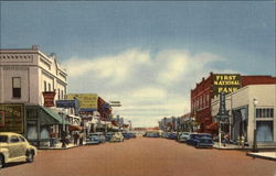 Main Street Las Cruces, NM Postcard Postcard