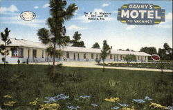 Danny's Motel Postcard