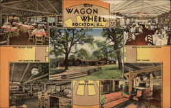 The Wagon Wheel Rockton, IL Postcard Postcard