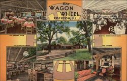 The Wagon Wheel Rockton, IL Postcard Postcard