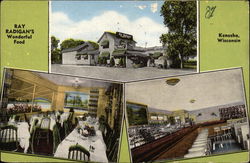 Ray Radigan's - Wonderful Food Postcard