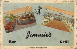 Jimmie's Bar, Liquor Store and Grill Postcard