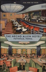 The Necho Allen Hotel Pottsville, PA Postcard Postcard