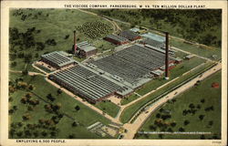 The Visoce Company Parkersburg, WV Postcard Postcard