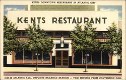 Kent's Restaurant Postcard