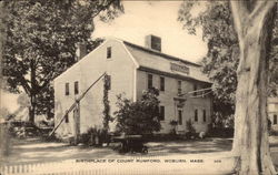 Birthplace of Count Rumford Postcard