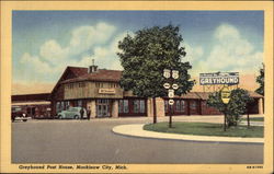 Greyhound Post House Postcard