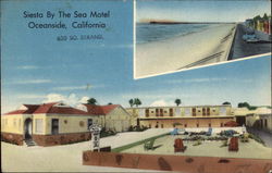 Siesta by the Sea Motel Oceanside, CA Postcard Postcard